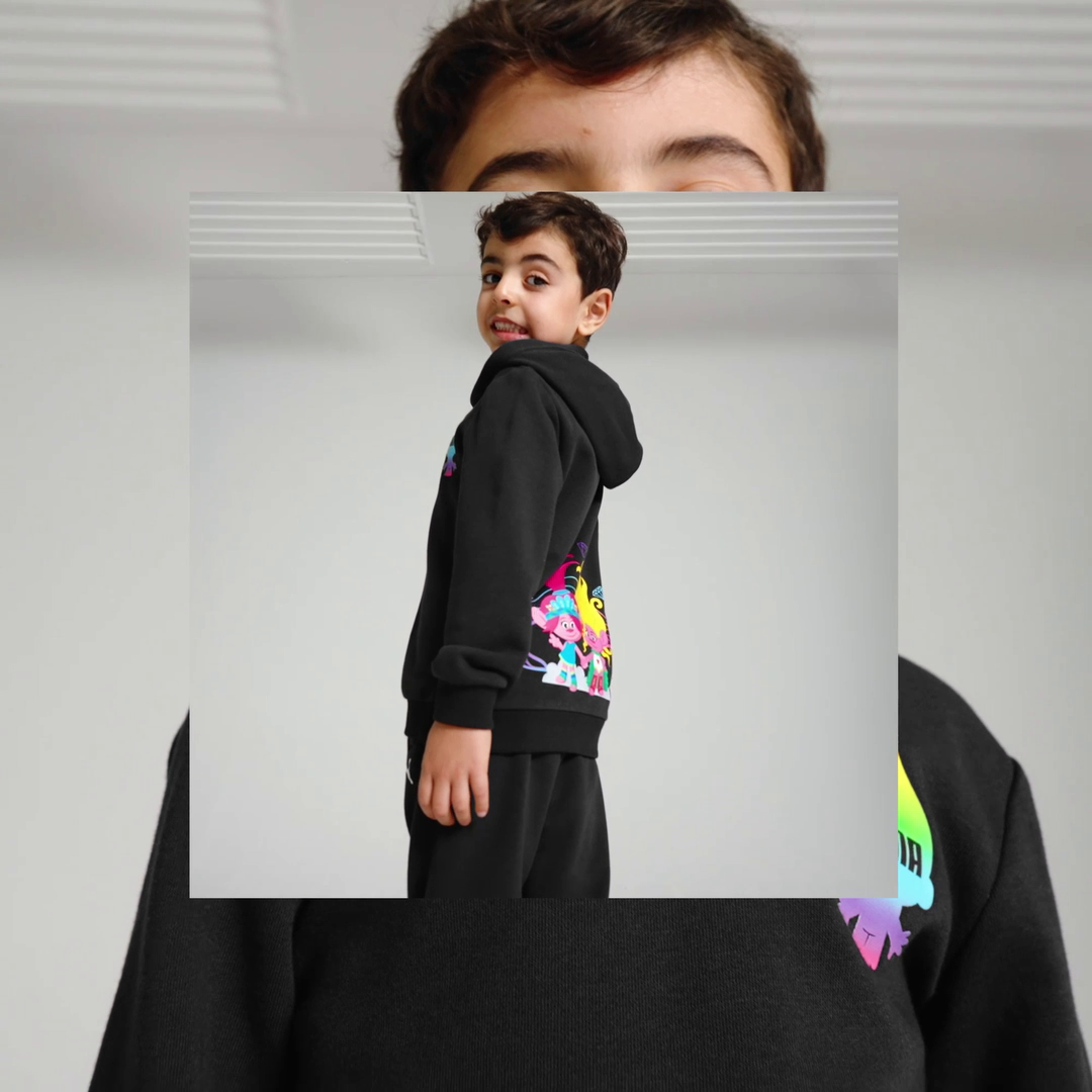 Зображення Puma Дитяче худі PUMA x TROLLS Kids' Hoodie #6: Puma Black