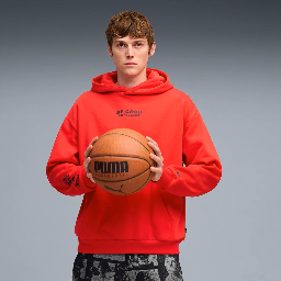 Зображення Puma Худі Hoops x E.T. Basketball Hoodie Men #9: For All Time Red