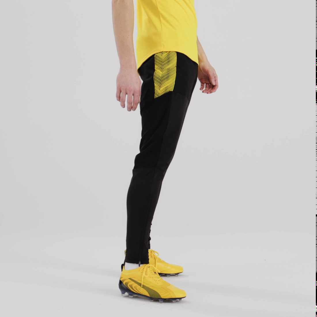 Изображение Puma Штаны ftblNXT Pro PantftblNXT Pro Pant #6: Puma Black-ULTRA YELLOW