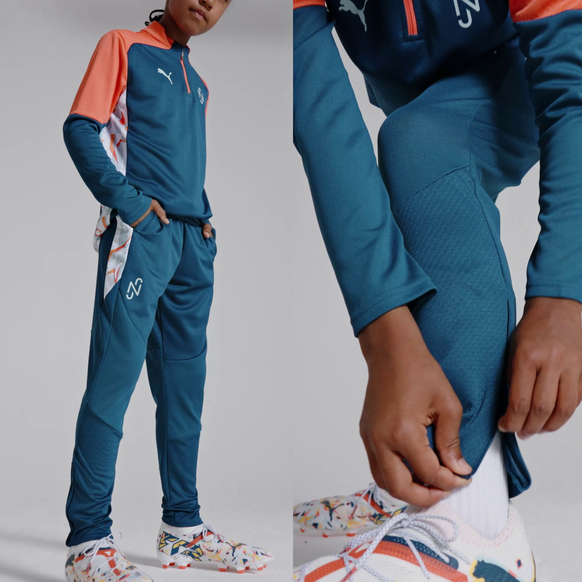 Image PUMA Calça de Treino Creativity Football PUMA x NEYMAR JR Juvenil #7
